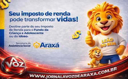 Campanha Leão do Bem incentiva destinação do Imposto de Renda para projetos sociais em Araxá; saiba como participar