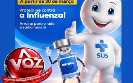 Araxá inicia a Campanha de Vacinação contra a Gripe na próxima segunda-feira (30)