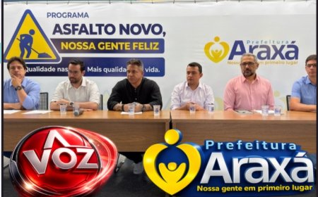 Prefeitura de Araxá anuncia o maior programa de recuperação asfáltica da história do município