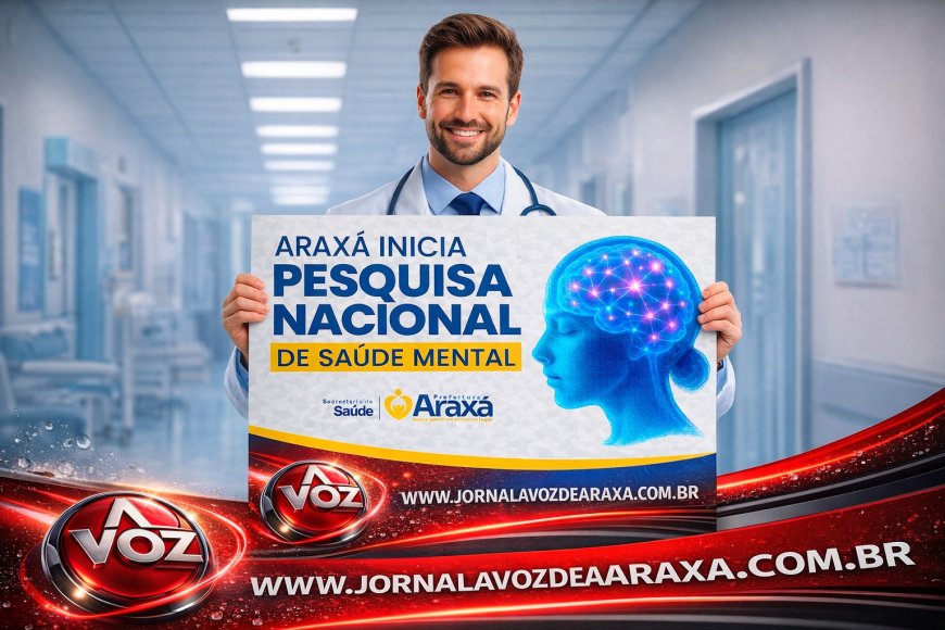 Diagnóstico Municipal de Saúde Mental começa na próxima segunda-feira com visitas domiciliares em Araxá