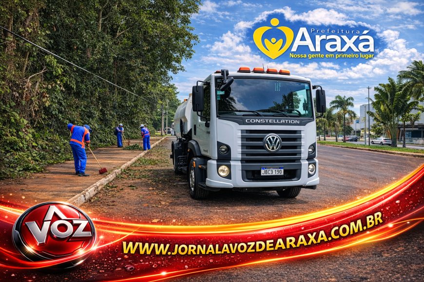 Prefeitura segue mobilizada após temporal e monitora novas chuvas em Araxá