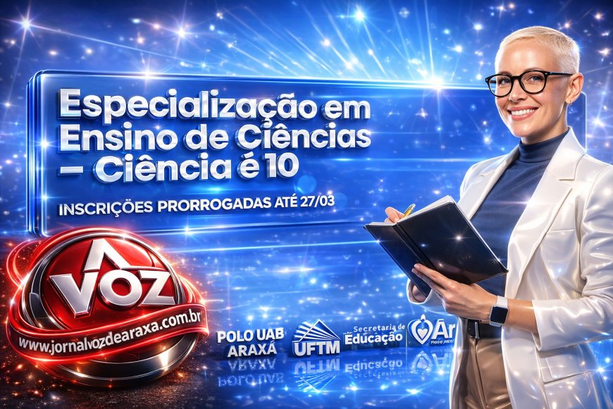 Especialização gratuita em Ensino de Ciências tem inscrições prorrogadas até 27 de março