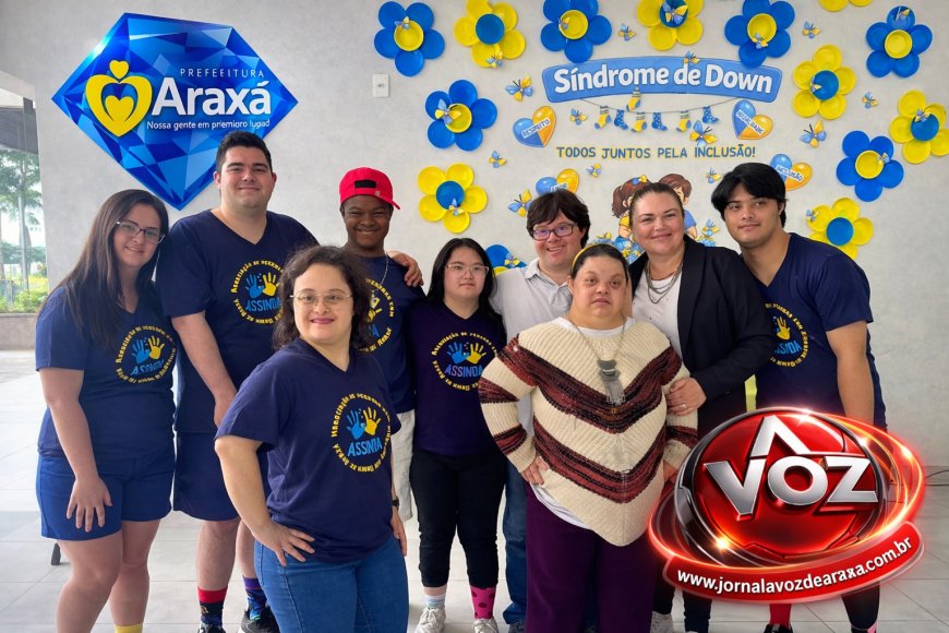 Araxá celebra o Dia Internacional da Síndrome de Down com evento inclusivo na Praça da Família