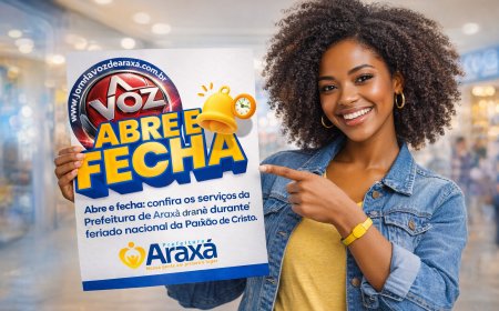 Abre e fecha: confira os serviços da Prefeitura de Araxá durante o feriado nacional da Paixão de Cristo