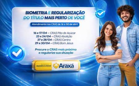 Prefeitura e Justiça Eleitoral levam atendimento para cadastro biométrico aos CRAS de Araxá