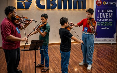CBMM apoia projeto da Academia Jovem Concertante em parceria com a Orquestra Jovem de Araxá