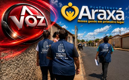 Prefeitura de Araxá abre processo seletivo público com 51 vagas para Agentes Comunitários de Saúde