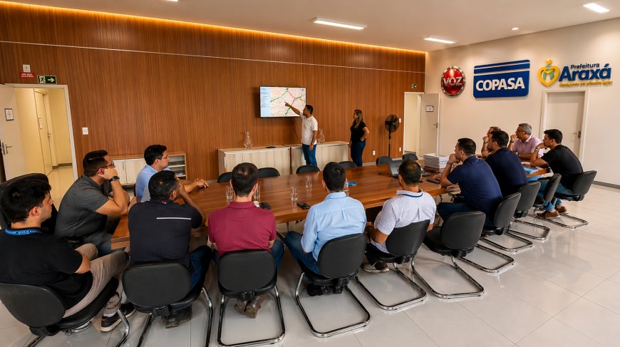 Após cobrança por investimentos, Copasa busca Prefeitura de Araxá para conhecer projeto do Córrego Grande