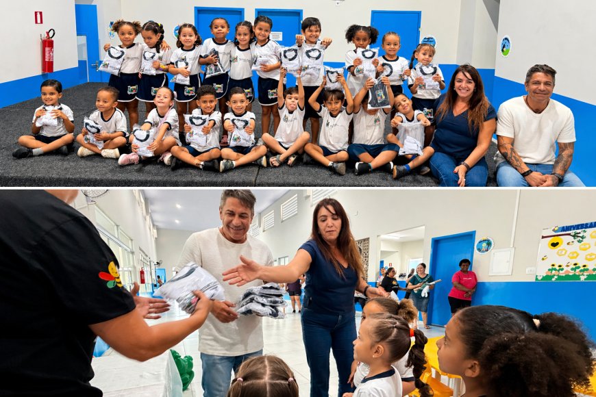 Prefeitura de Araxá inicia entrega de uniformes escolares para mais de 13 mil alunos da rede municipal