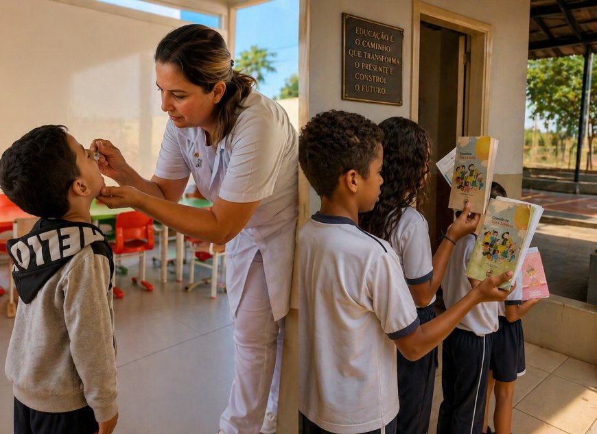 Prefeitura inicia campanha de vacinação em escolas da zona rural