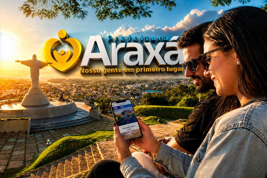 Araxá lança novo site oficial de turismo e convida visitantes a viverem a cidade