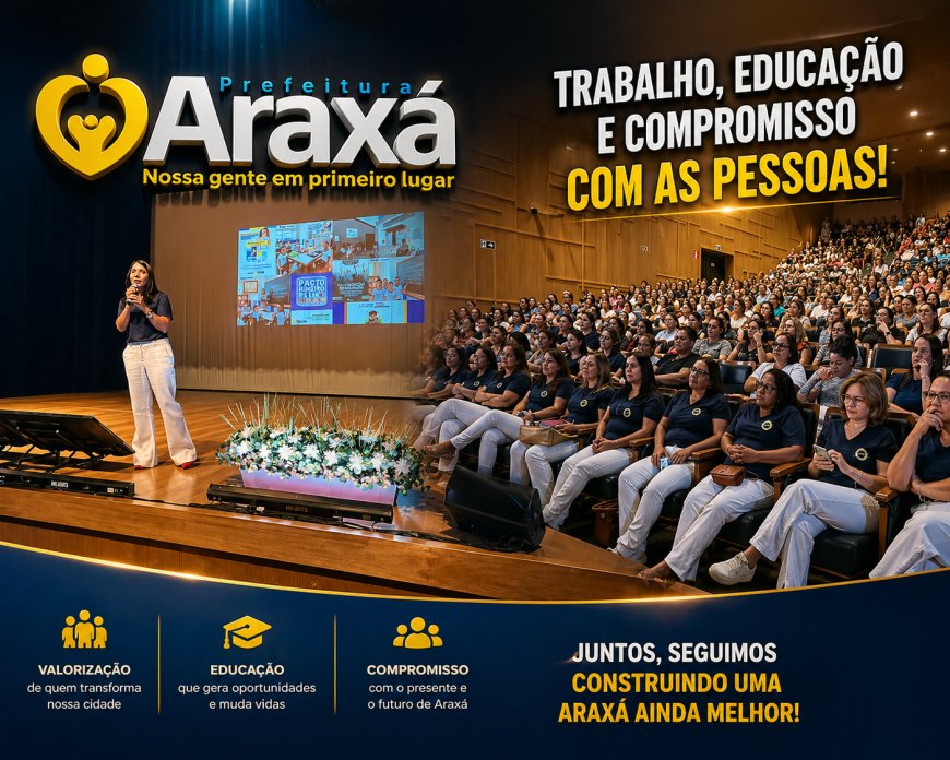 Mais de mil professores da rede municipal participam de palestra com neurocientista sobre aprendizagem