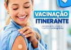 Vacinação itinerante leva imunização contra a gripe para mais perto da população em Araxá