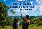 CBMM realizará teste de sirenes no dia 19 de maio