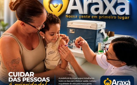 Araxá registra baixa procura pela vacina da gripe e reforça importância da imunização