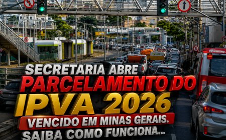 Secretaria abre parcelamento do IPVA 2026 vencido em Minas Gerais. Saiba como funciona