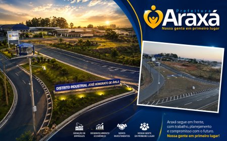 Prefeitura de Araxá vai realizar leilão de 14 terrenos no Distrito Industrial para estimular novos investimentos