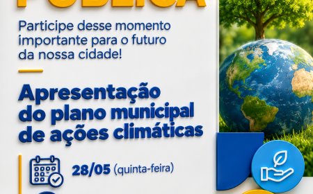 Audiência pública apresenta Plano Municipal de Ações Climáticas de Araxá