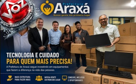 Procon de Araxá recebe novos computadores para ampliar e modernizar atendimento à população