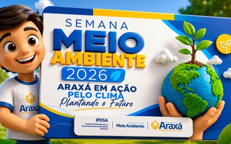 Semana do Meio Ambiente 2026 convida população a plantar o futuro e fortalecer ações pelo clima em Araxá C