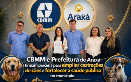 CBMM e Prefeitura de Araxá firmam parceria para ampliar castrações de cães e fortalecer a saúde pública no município