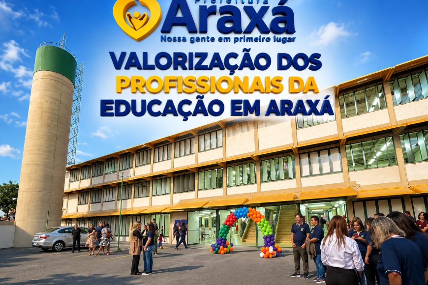 Prefeitura de Araxá reajusta salário de diretores das escolas municipais