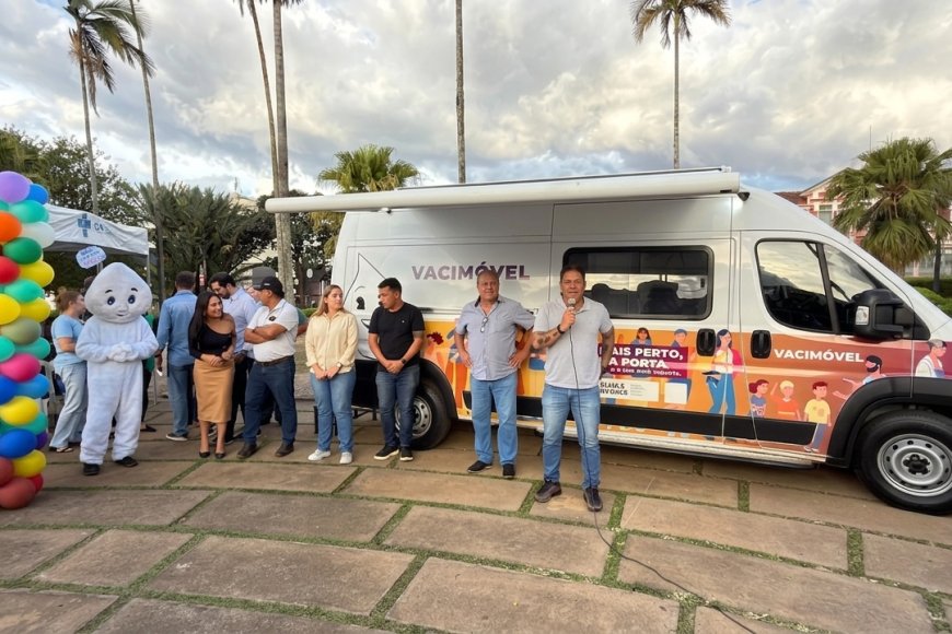 Prefeitura de Araxá inaugura o Vacimóvel para ampliar acesso da população à vacinação