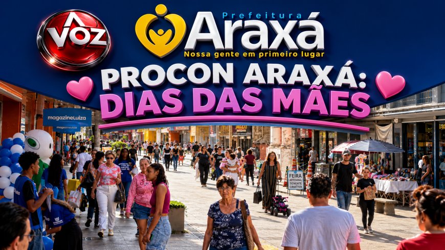 Procon Araxá orienta consumidores para compras seguras no Dia das Mães