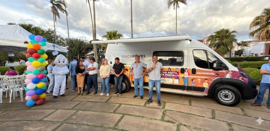 Prefeitura de Araxá inaugura o Vacimóvel para ampliar acesso da população à vacinação