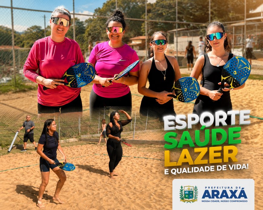 Araxá promove primeira edição do “Beach com Elas” com participação de cerca de 40 mulheres
