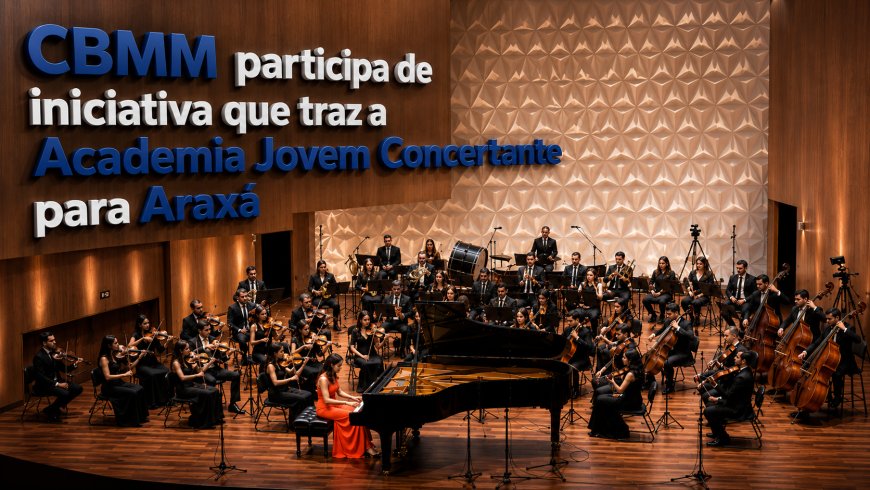 CBMM participa de iniciativa que traz a Academia Jovem Concertante para Araxá