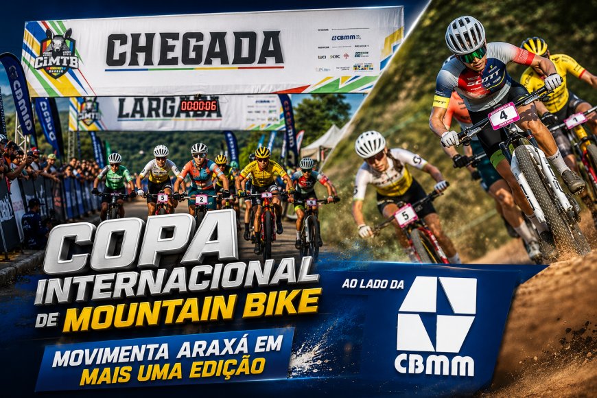 Copa Internacional de Mountain Bike movimenta Araxá em mais uma edição ao lado da CBMM