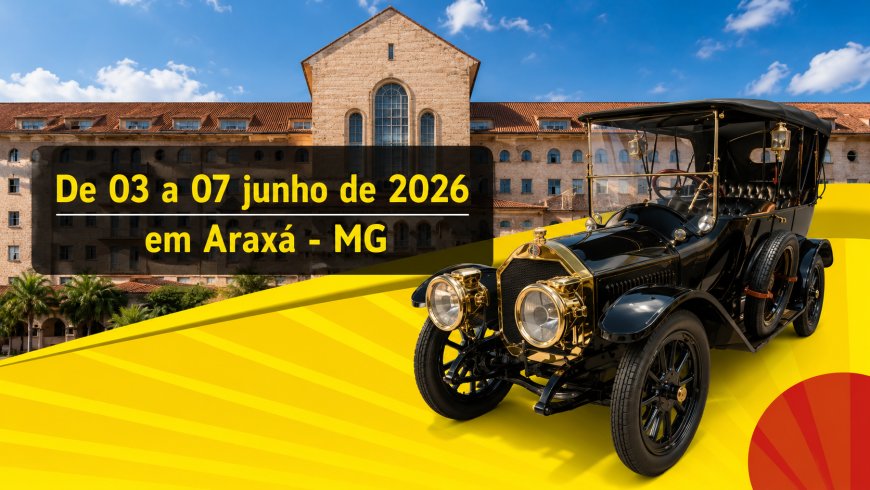 Encontro Nacional de Automóveis Antigos – Araxá 2026