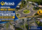 Prefeitura inicia obras para melhorar o trânsito em rotatórias e criar novo acesso na região leste de Araxá