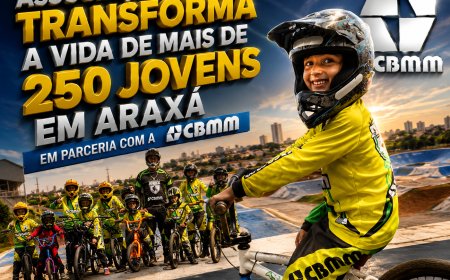 Associação BMX transforma a vida de mais de 250 jovens em Araxá em parceria com a CBMM