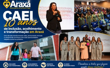 CAEI celebra 10 anos de inclusão, acolhimento e transformação em Araxá