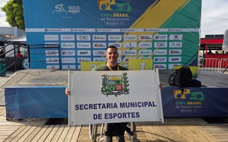 Atleta paralímpico de Araxá participa da primeira etapa da Copa Brasil de Paraciclismo