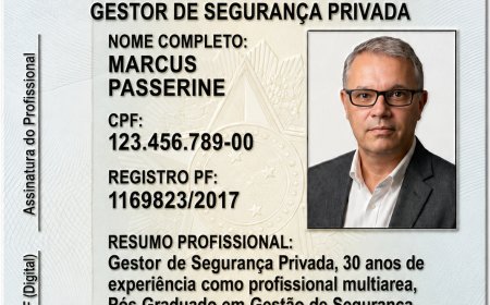 CONHEÇA A NOVA IDENTIDADE DO GESTOR DE SEGURANÇA