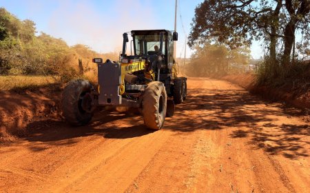 Secretaria de Agricultura realiza manutenção em cerca de 900 quilômetros de estradas rurais no primeiro semestre