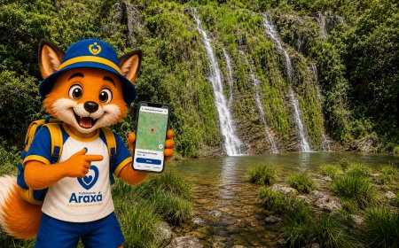 Secretaria de Turismo lança guia com QR Codes das cachoeiras próximas a Araxá