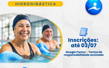 Prefeitura de Araxá abre inscrições para aulas gratuitas de hidroginástica para pessoas com mais de 40 anos
