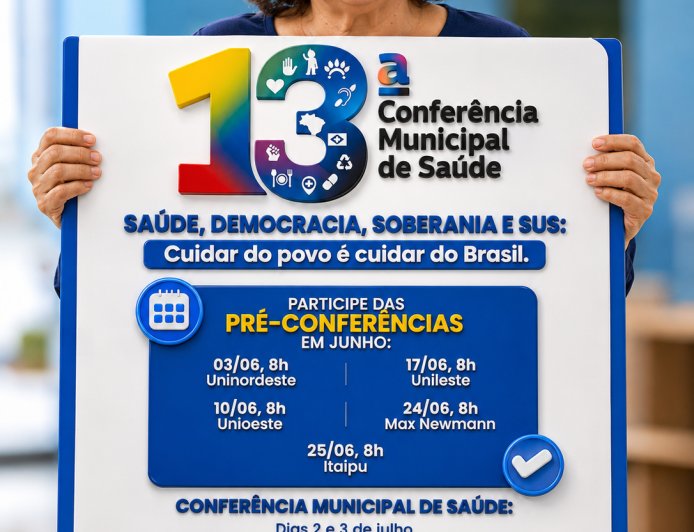 Pré-Conferências de Saúde começam nesta quarta-feira (3) em diferentes regiões de Araxá