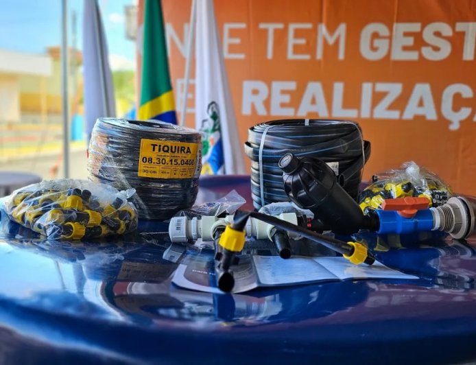 Produtores rurais de Araxá podem se inscrever para receber kits gratuitos de irrigação