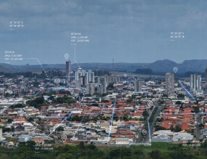 Prefeitura de Araxá informa sobre atividades de georreferenciamento e atualização cadastral no município
