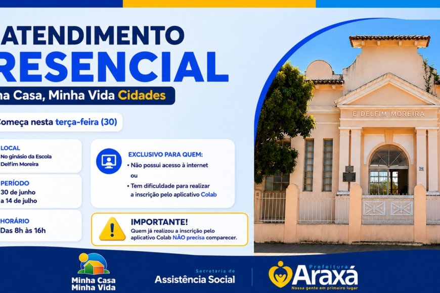 Minha Casa, Minha Vida: começa nesta terça (30) o atendimento presencial para quem não conseguiu fazer a inscrição pelo aplicativo