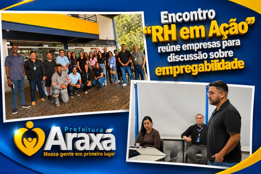 Encontro “RH em Ação” reúne empresas para discussão sobre empregabilidade
