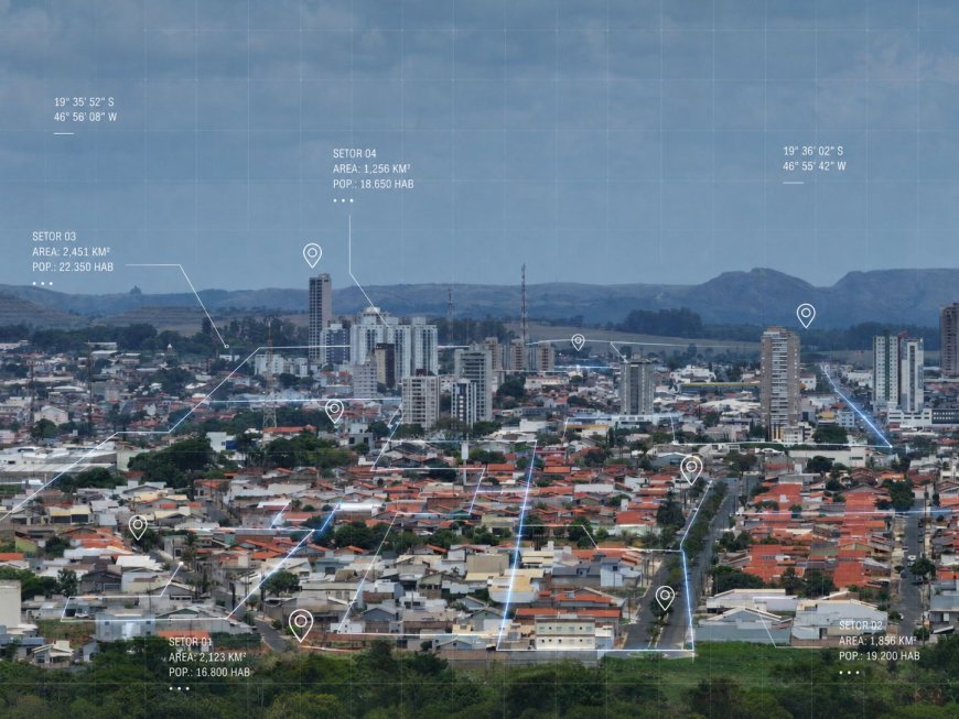 Prefeitura de Araxá informa sobre atividades de georreferenciamento e atualização cadastral no município