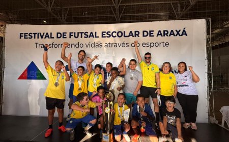 Festival Escolar de Futsal chega ao fim após um mês de competições entre 14 escolas e mais de 450 alunos