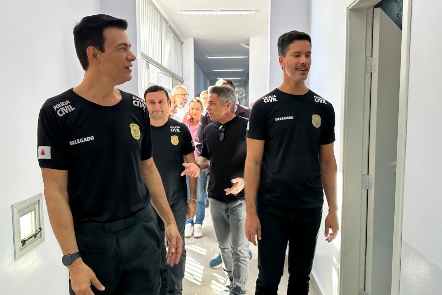 Com investimento da Prefeitura, obras da nova sede da 2ª Delegacia Regional de Polícia Civil entram na fase final