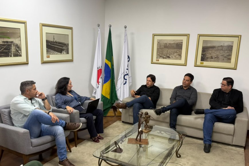 Prefeitura de Araxá discute investimentos e melhorias no saneamento em reunião com a Copasa